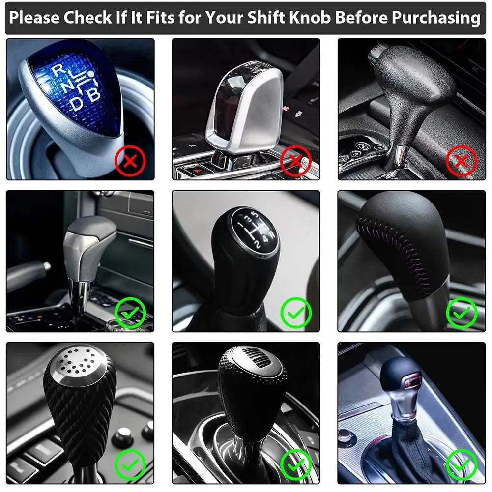 Gear Shift Hoodie Cover Shift Cover Car Gear Handle Decoration Fits Manual Automatic Universal Car Shift Lever Interior Decor