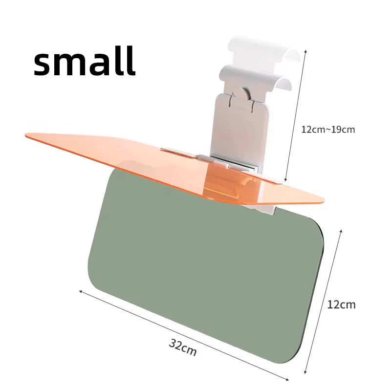 2 in 1 Anti-Glare Night Vision and Sun Visor for Cars, Vans, SUVs