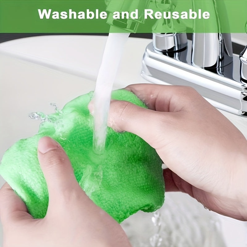 Windshield Cleaning Brush Kit | Long Handle Interior Car Glass Wiper, Plastic Material